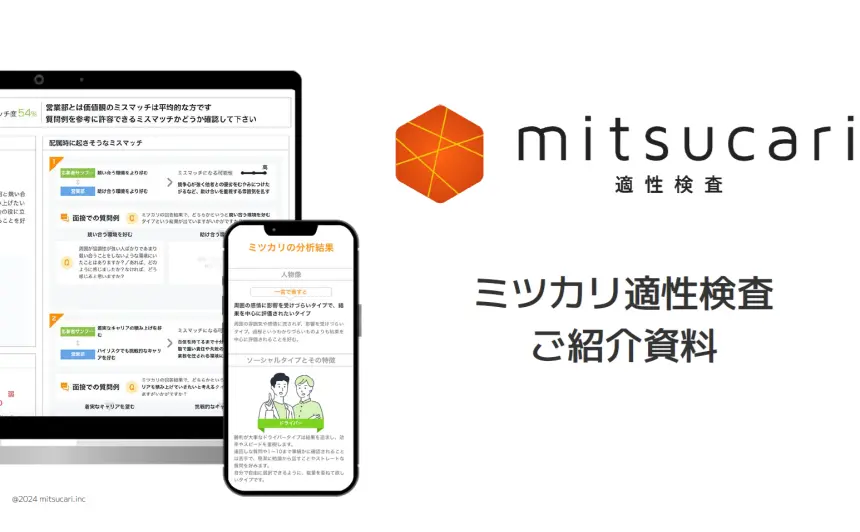 ミツカリ適性検査 - 概要資料